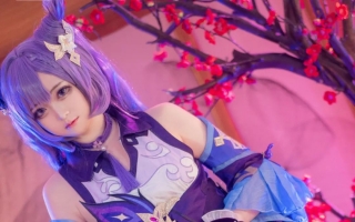 cos：原神刻晴cos正片@Sayako，不要放松哦