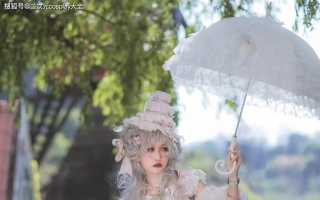 古典玩偶Lolita花嫁，优雅美丽，比甜品还甜的魅力女孩