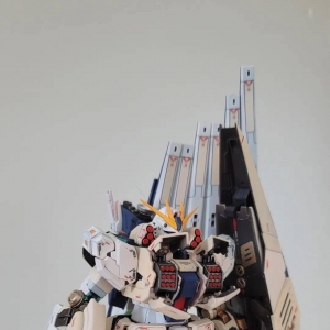 RG牛高达+HWS，涂装制作
