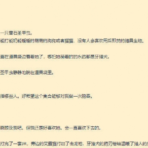 我再强调一遍，菲奥莱娜永远是我的老婆！
