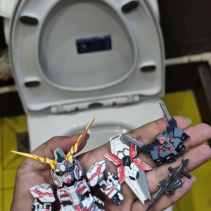 小体积，SD独角兽二次元涂装