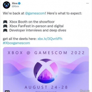 2022科隆游戏展 微软Xbox参展阵容及直播时间公布
