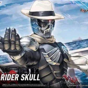 假面骑士Skull拼装模型新官图公开，再现了当年的硬汉骑士